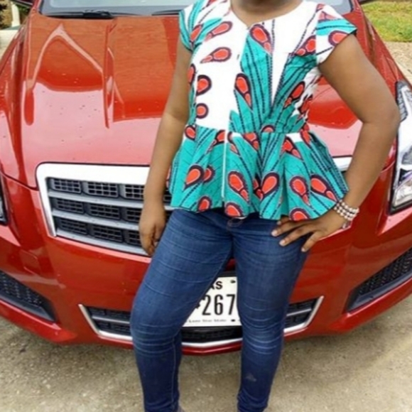 Ankara (African) jump top - Picture 3 of 3